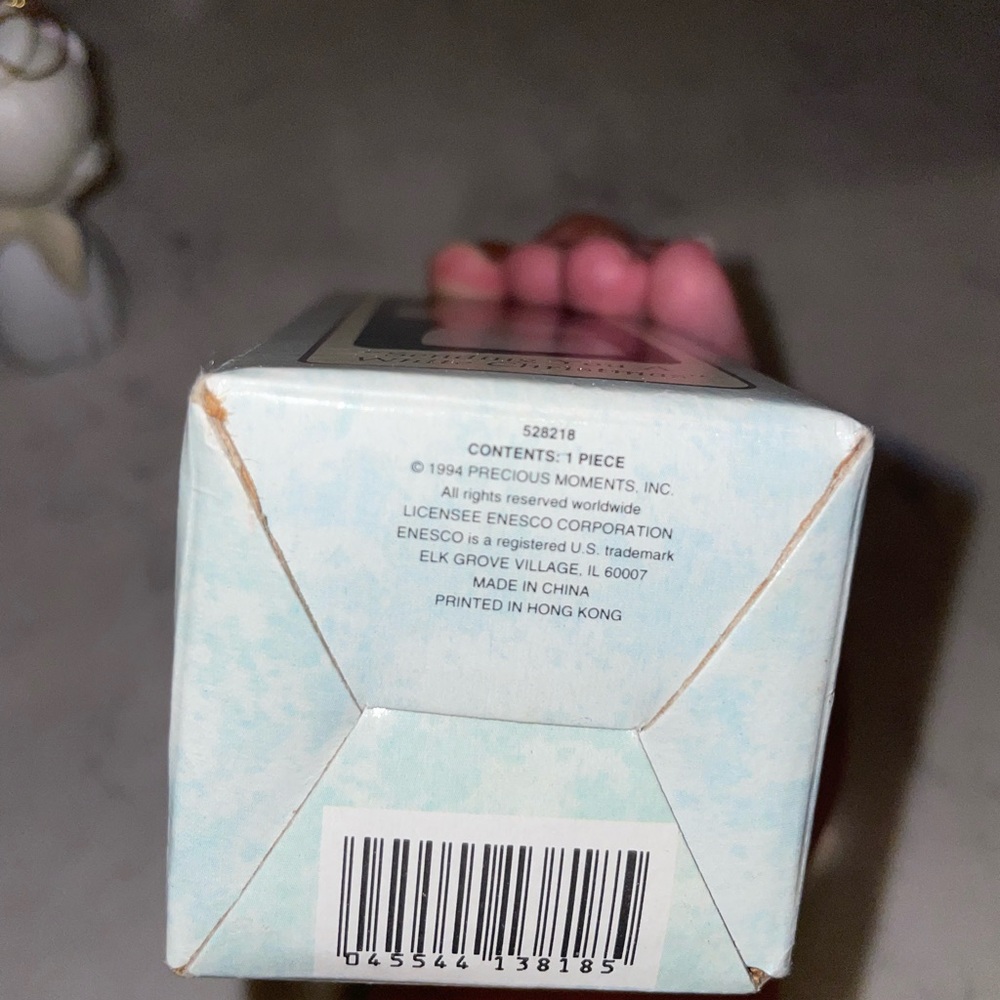 NIB Precious Moments “Sending you a white Christmas” Christmas tree ornament - Picture 5 of 6